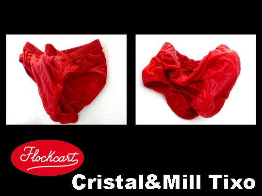 Slip in Cotone "cristallizzati" con Cristal&Mill Tixo 