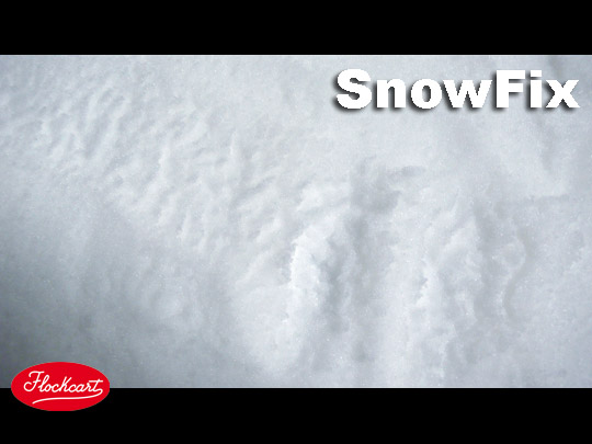 SnowFix è il più realistico effetto neve rigida ed inamovibile che esista 