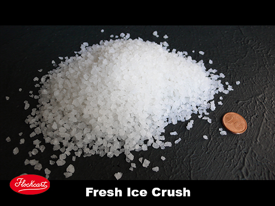Fresh Ice Crush è in grani asciutti, in confezioni da 100 gr. 