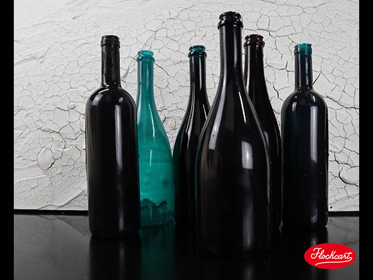 Le Bottiglie da Scena sono una perfetta riproduzione di vere bottiglie in vetro 