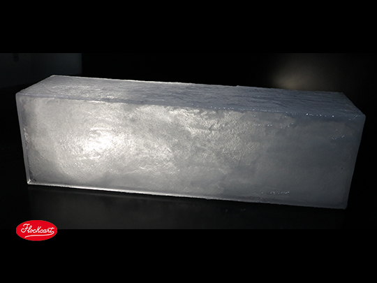 Blocco di Ghiaccio 722 ha una finitura spettacolare ad effetto bagnato e una profondità d'immagine identica al vero ghiaccio
 